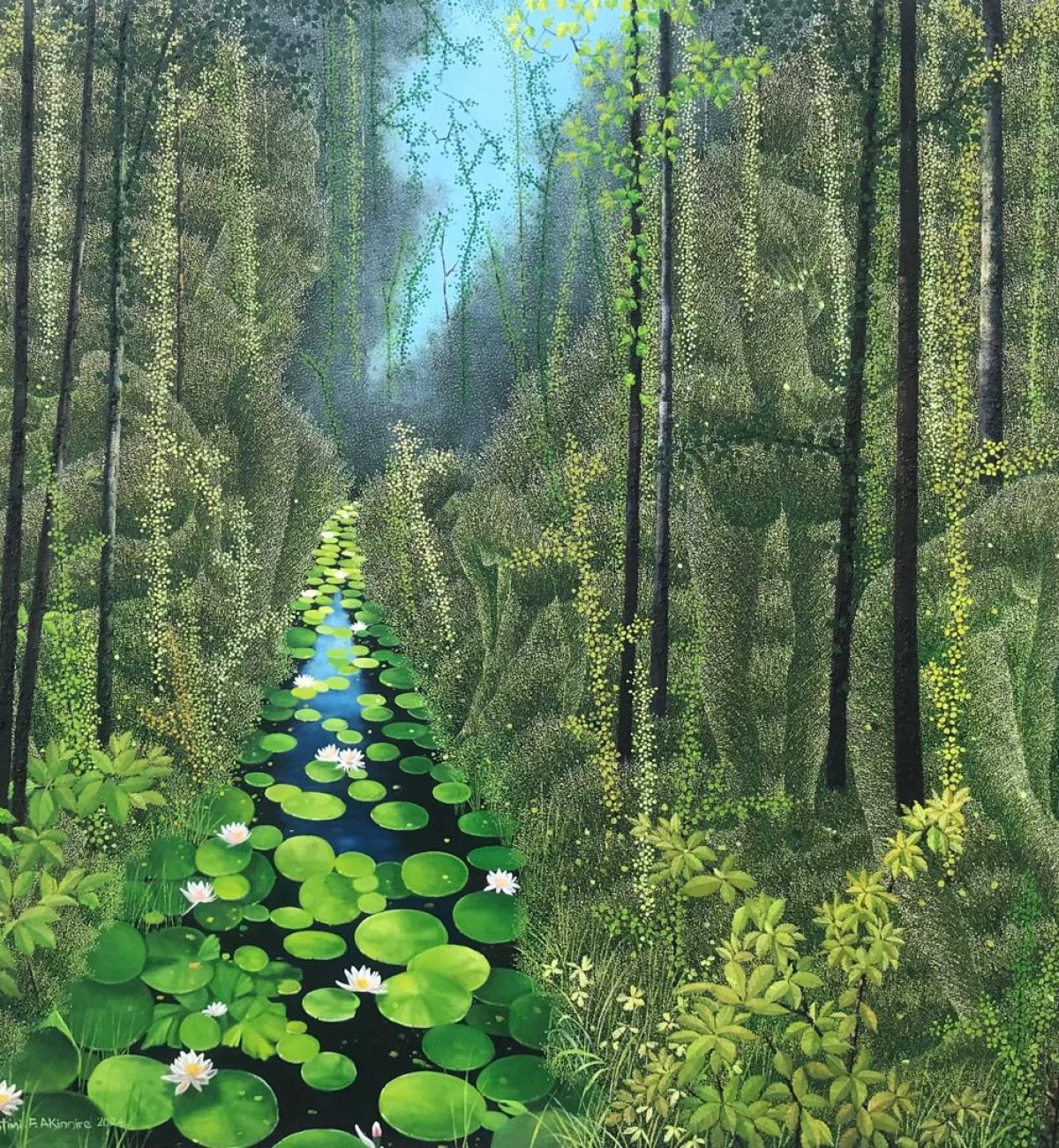 Lilies In The Swamp