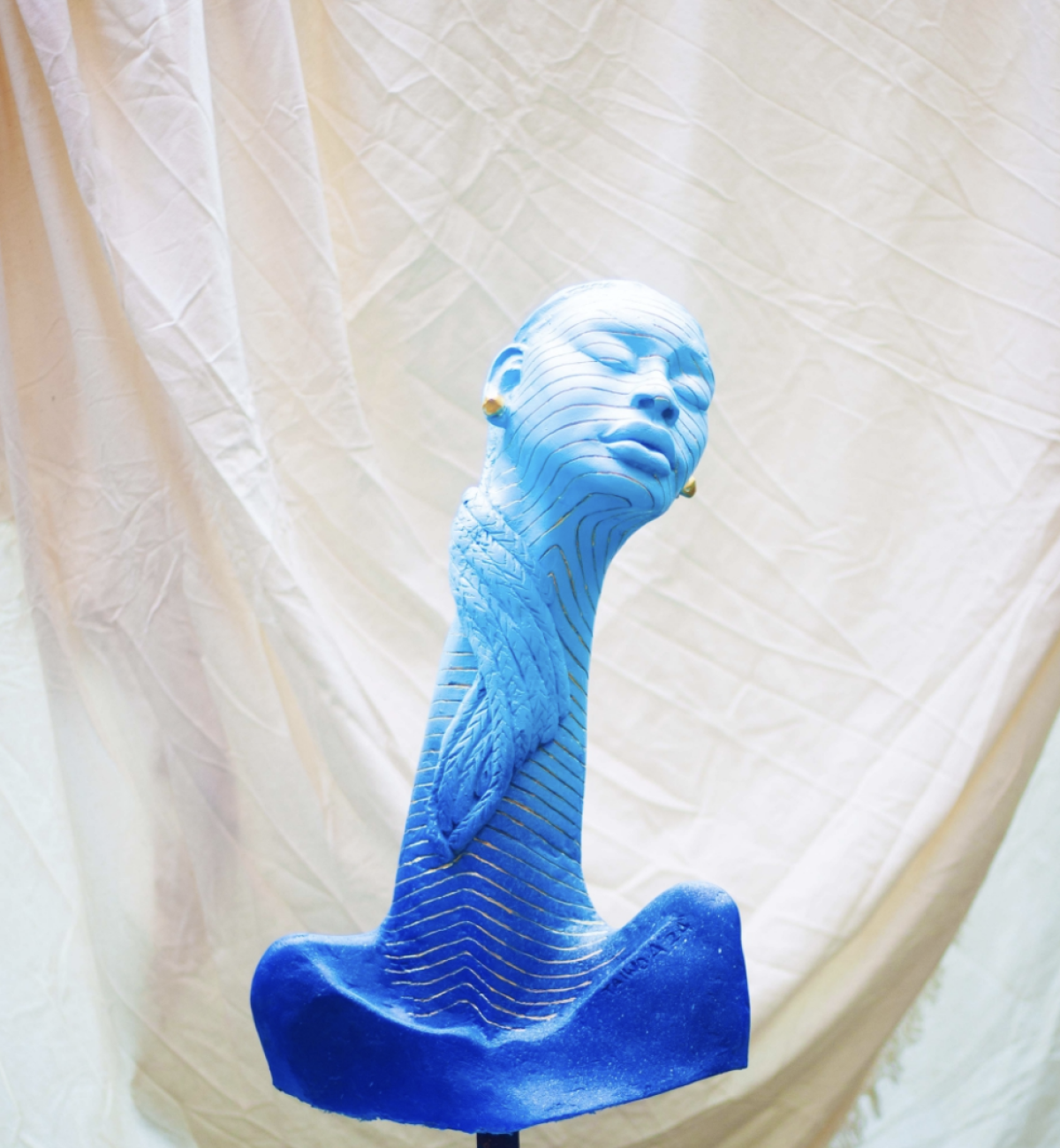 Maize Lane  I (Hair Mapping Series)